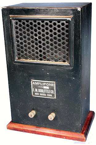 Amplifone manufactured by the F.M. Doolittle Company of New Haven, Connecticut