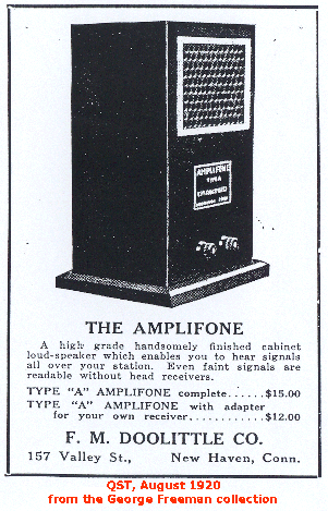 Doolittle's Amplifone