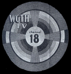 WGTH -TV test pattern , August 4, 1954