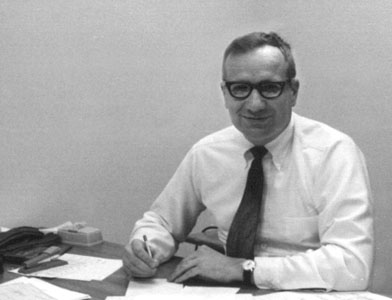 WDRC accountant Roger Peichert in 1970