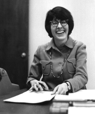 WDRC receptionist Shirley Klein - 1970
