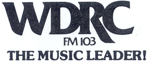 WDRC FM logo: March 24, 1981