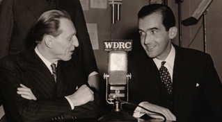 Ray Barrett and Edward R. Murrow 