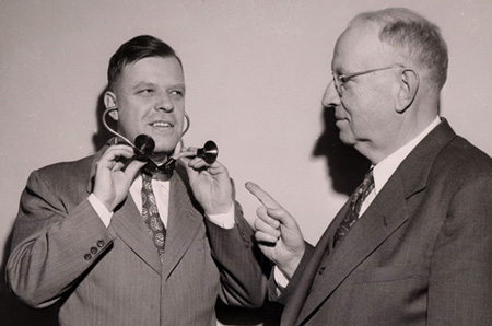 (L-r:) Harry Broderick and Franklin M. Doolittle