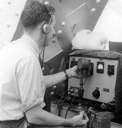 Walter B. Haase at 1938 dedication of Arrigoni Bridge