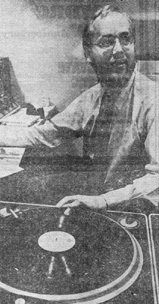 WDRC production engineer Dan Siemasko, circa 1972