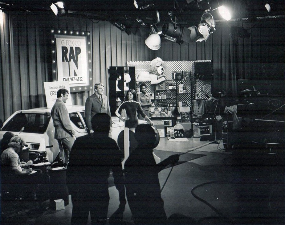 WPOP's Bill Love appears on WHNB-TV's Rap-In on August 11, 1970