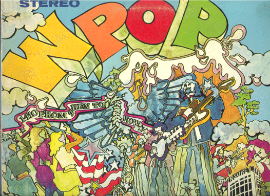 cover of WPOP's POP Explosion lp