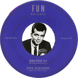 WDRC's Dick Robinson releases a single "Beatnik DJ"