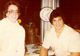 Tom Kelly meets The Incredible Hulk (Lou Ferigno) - February, 1979 